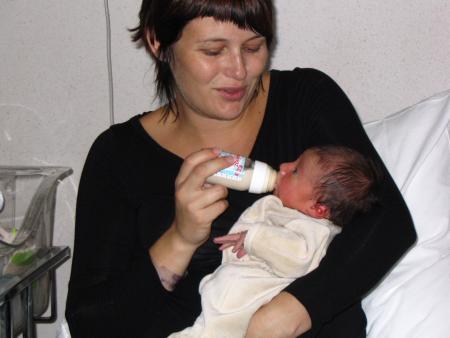 Petite cousine Céline et Mahé